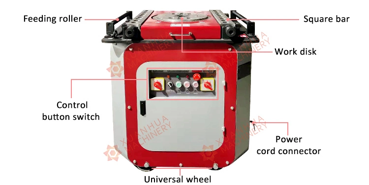 CNC Reinforcing Steel Metal Bending Machinery Machine