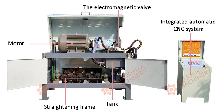 New Product CNC Steel Rebar Wire Straightening and Cutting Equipment for Sale